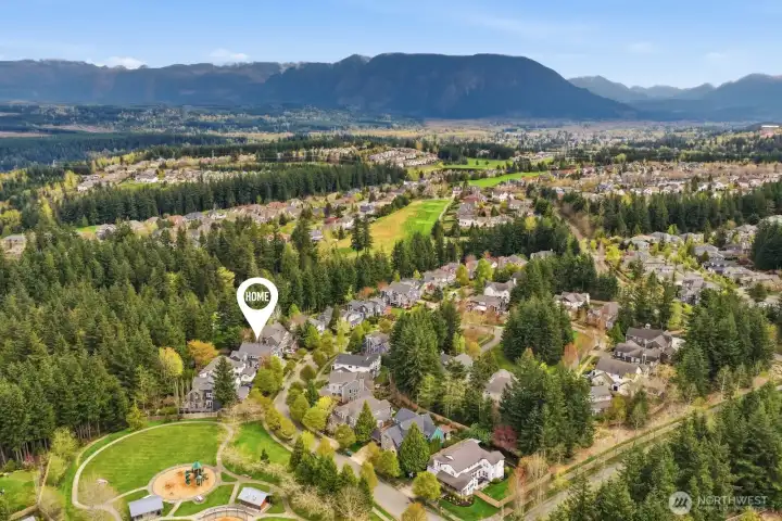 Situated 3 homes down from beloved Azalea Park. Top ranked schools from elementary through high school. Minutes to every outdoor adventure imaginable. 21 minutes to Bellevue. Private enough to disappear. Close enough to have it all.