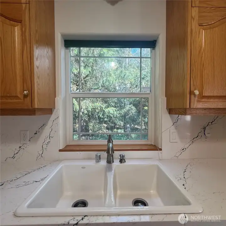 forest views from your kitchen