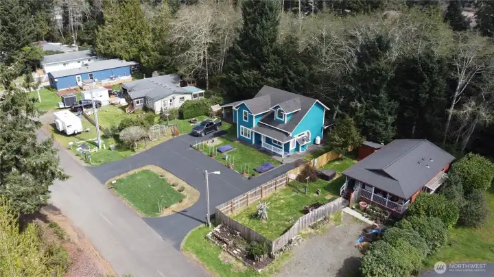 This home backs up into the forest!