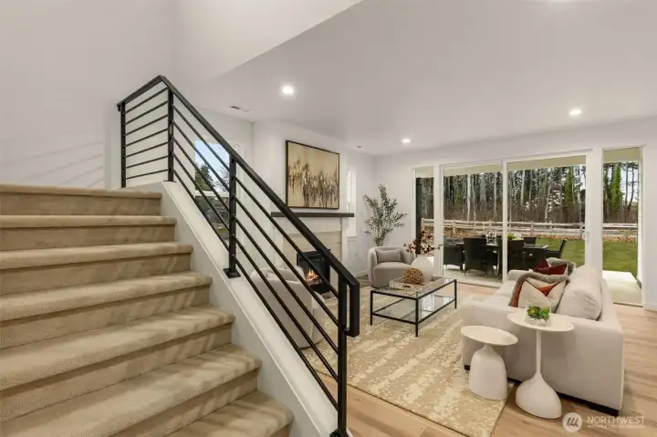 Photos of completed model home on #11. Color, spec, and floorplan may vary.