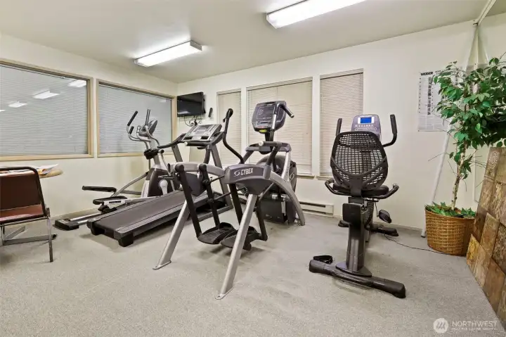 Clubhouse gym