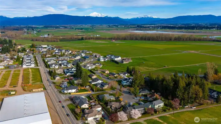 Beautiful Lynden aerial Beautiful Lynden aerial