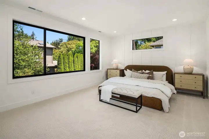 Designer Primary Suite with 5-piece bath