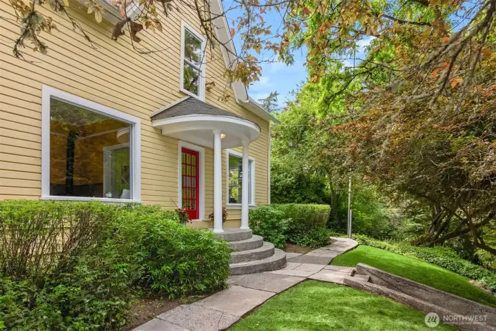 Welcome to this historic 1901 Bainbridge Island home rich with character!