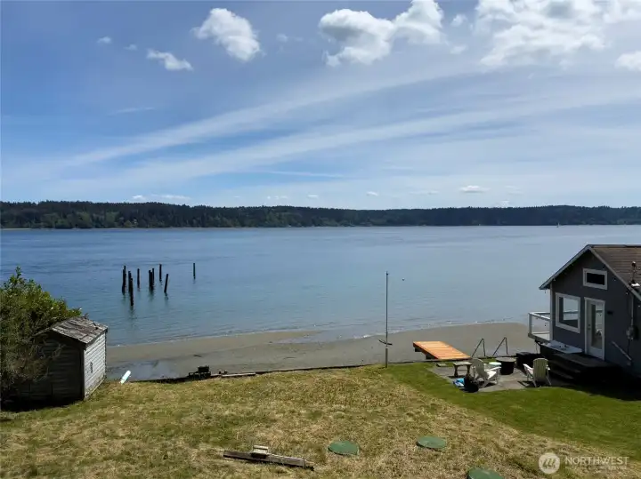 With extensive groundwork already complete, this exceptional waterfront property offers a rare opportunity to focus on the exciting part—bringing your vision to life and imagining your future along the shoreline.