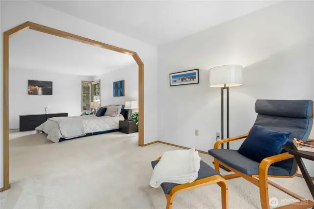 Flexible den/exercise room