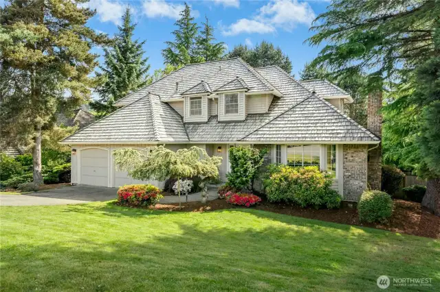 Beautiful landscaping