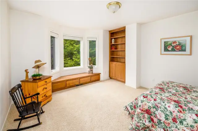 Spacious secondary bedrooms