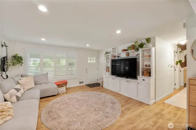Fresh interior paint in 2024 keeps the space light & bright