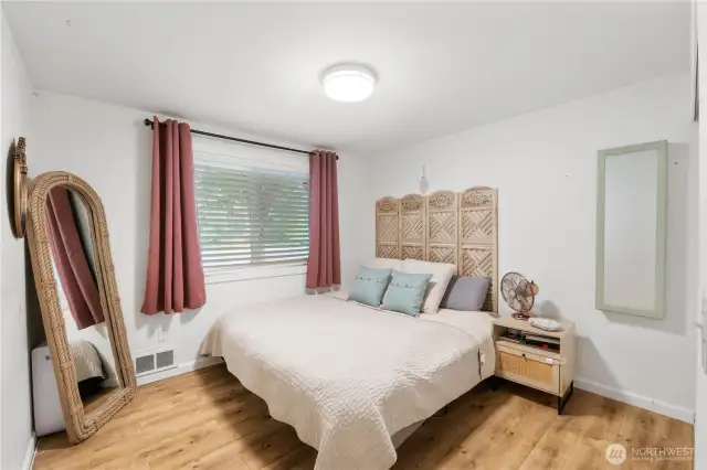 All the rooms offer updated doors & trim and nice faux wood blinds