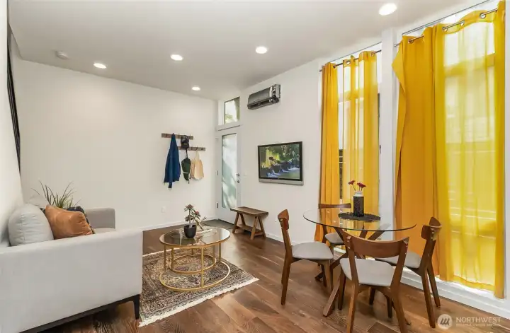 Entry and main living area