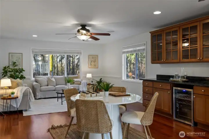 Look at this space! Entertaining would be amazing in this extra great room! There truly is room for everyone!