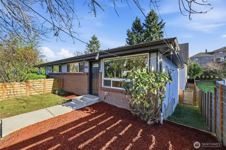 Front and Side Yard - Fenced