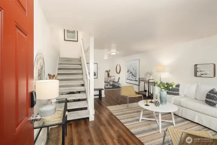 Just blocks from Light Rail, transit and restaurants, but feels like a calm retreat in the heart of it all!