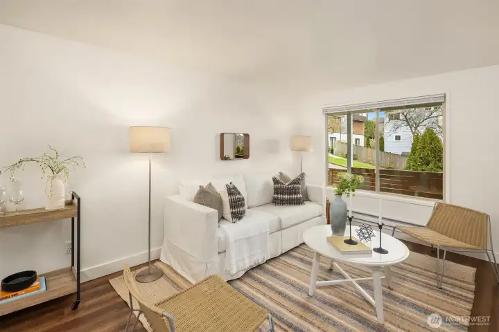 Brand new, modern LVP flooring throughout home.