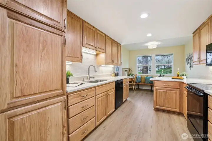 Kitchen was updated and fresh