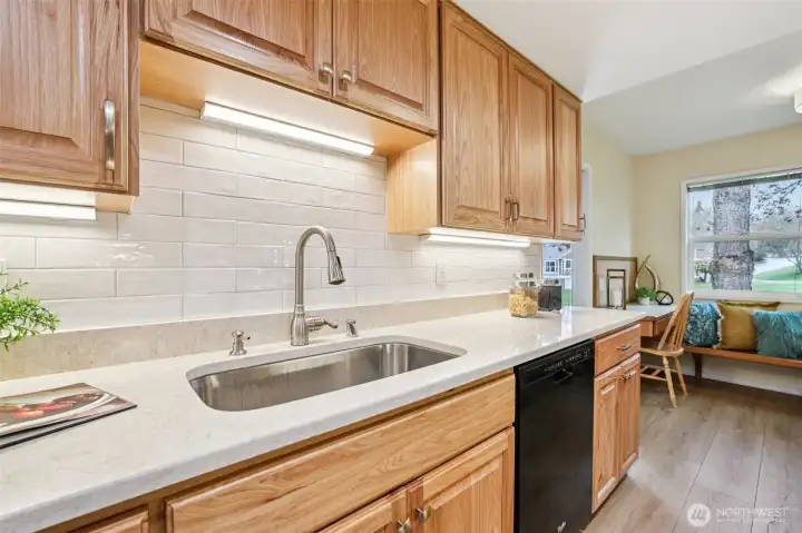 Easy access to dining room