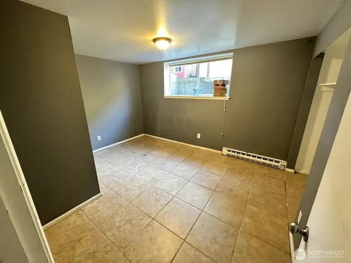 Lower level, unit B main room