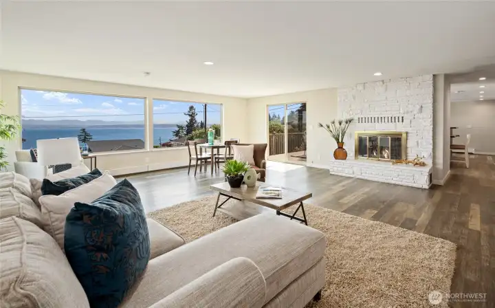 Enjoy 1 of the many fireplaces