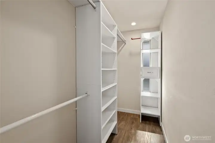 Walk in closet