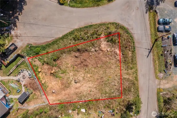 Red Lot Lines are approximate