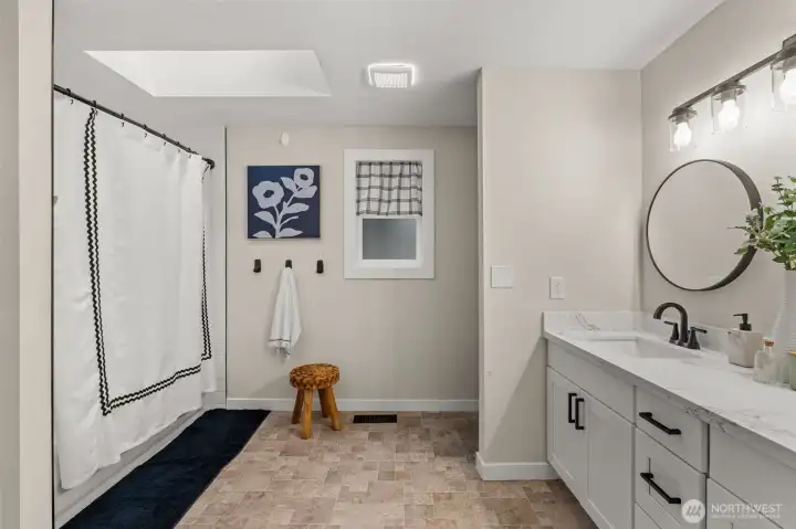 primary bathroom