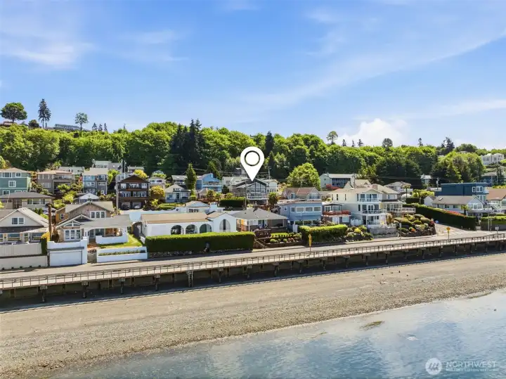 Home is only a short stroll to the Redondo Beach Boardwalk.