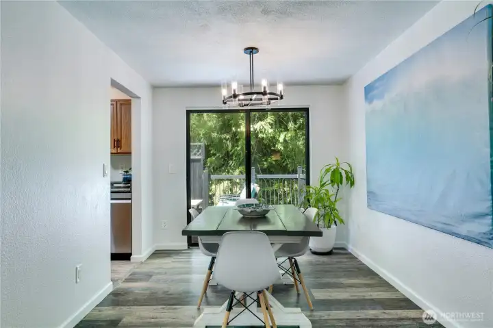 Whether hosting friends or gathering with family, this dining area keeps everyone connected to the heart of the home.