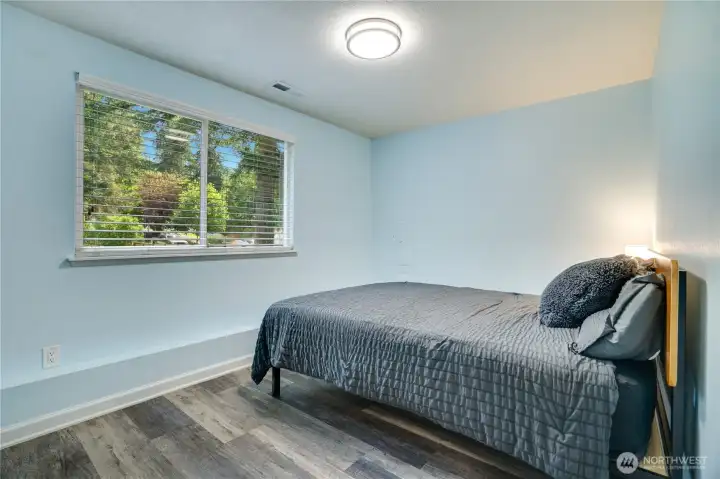 Finally, the fourth bedroom. A generous size and faces the front yard allowing the natural light to fill the room.