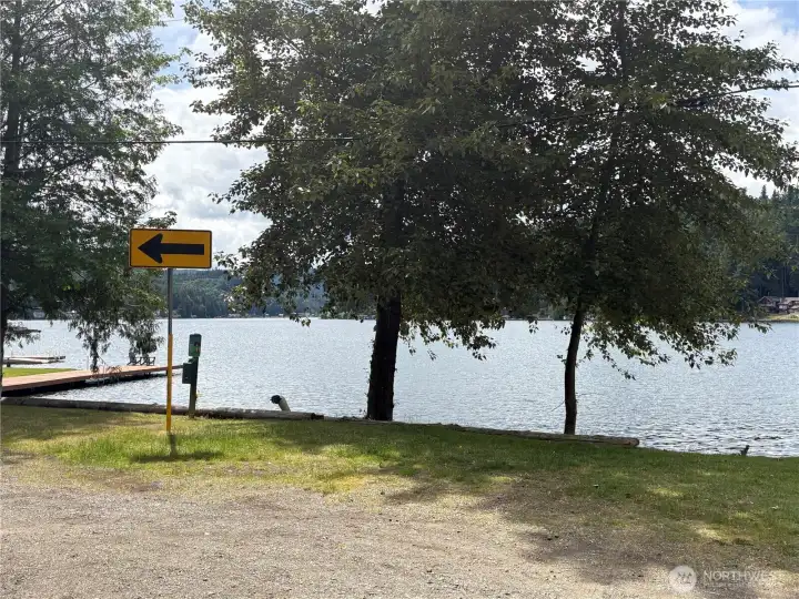 another view of community access for the Summit Lake residents.