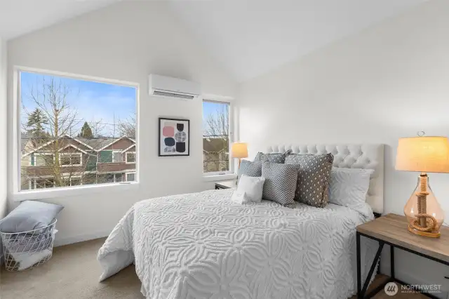 Primary bedroom on third floor