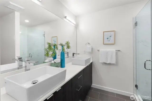 Primary bathroom on third floor