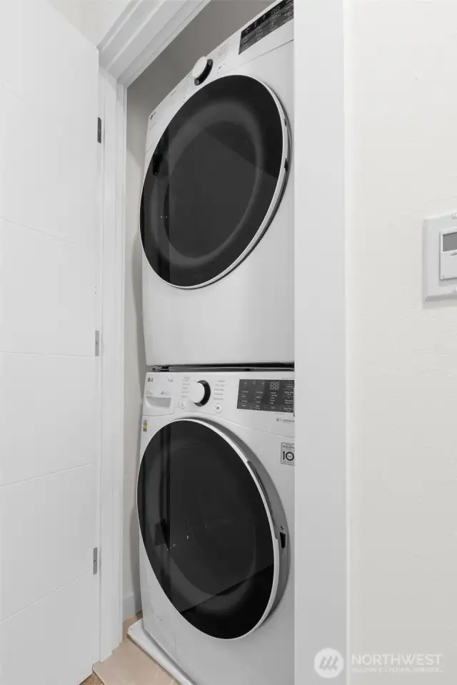 Laundry on third floor