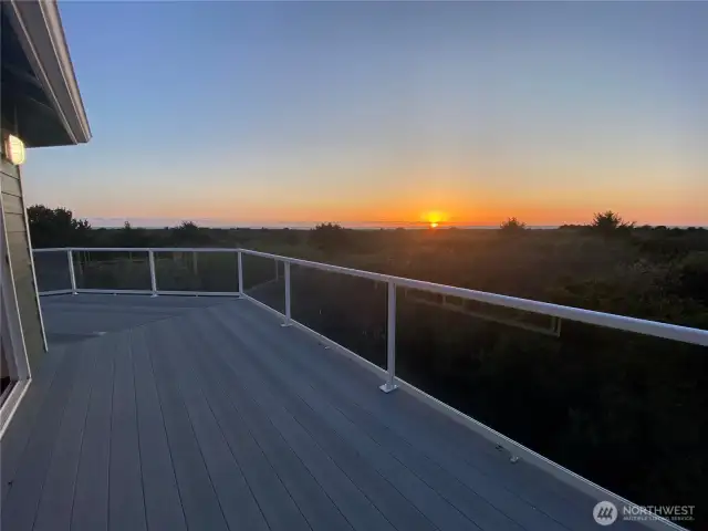 Tranquil sunsets