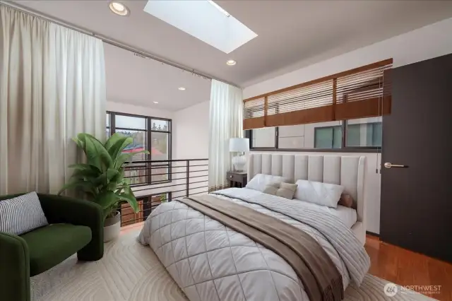 Lofted Primary Suite