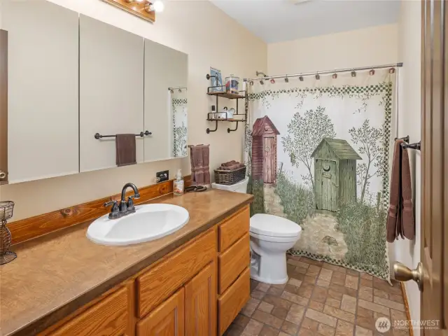 Main bathroom.