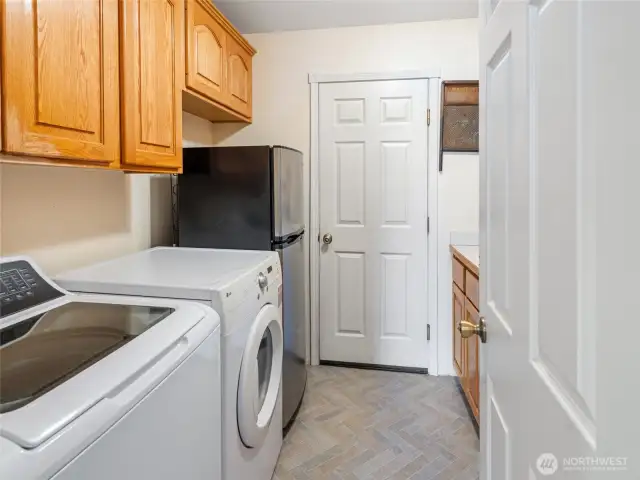 Laundry room.