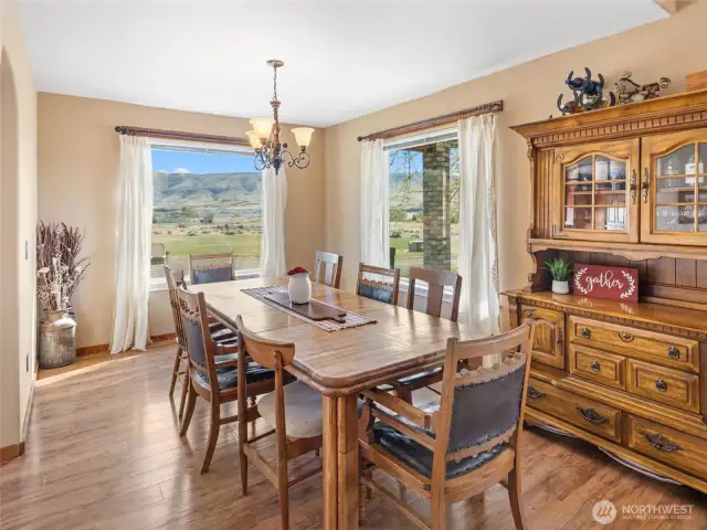 Formal dining room.