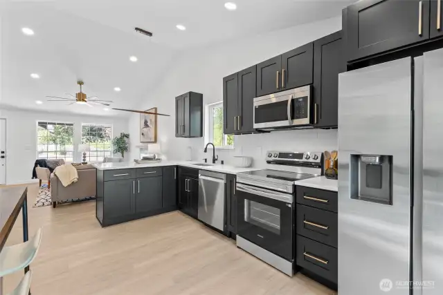 Updated kitchen