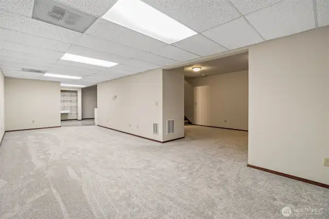 Lower-Level Living Area