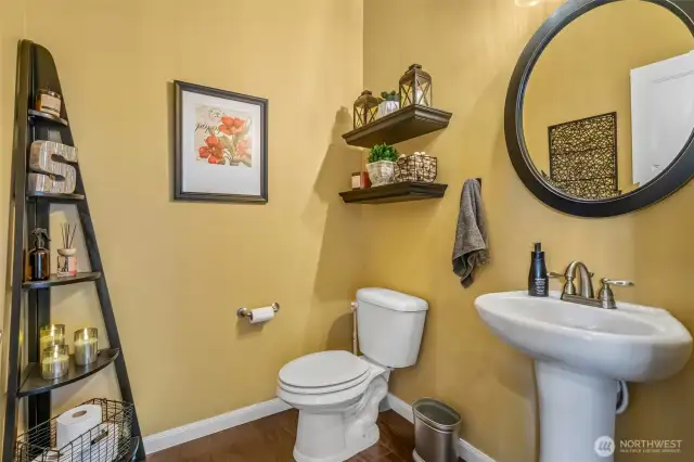 Powder room off the Great Room