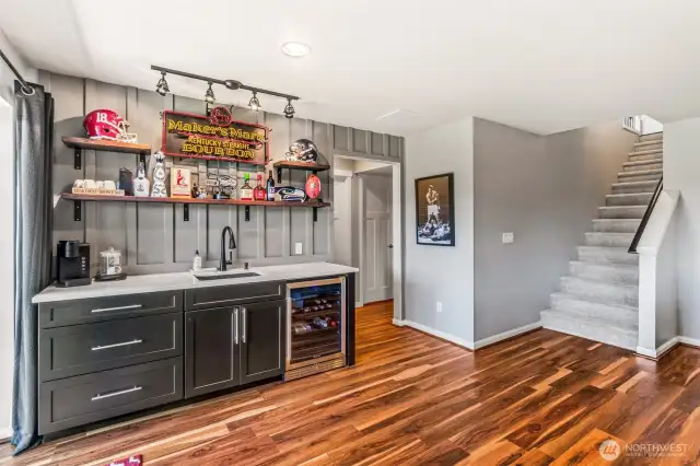 Custom Built Wet Bar