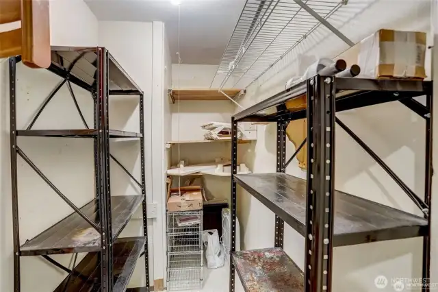 This is the large storage area that is ALL for this unit!
