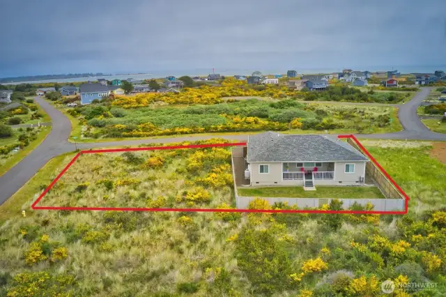 Home on two lots for that added privacy