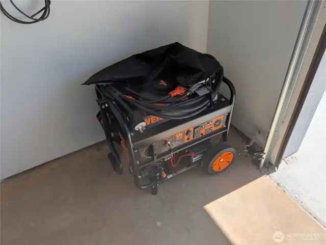 Generator stays for generator backup. #1250 Northcliff Rd, Shelton, WA 98584