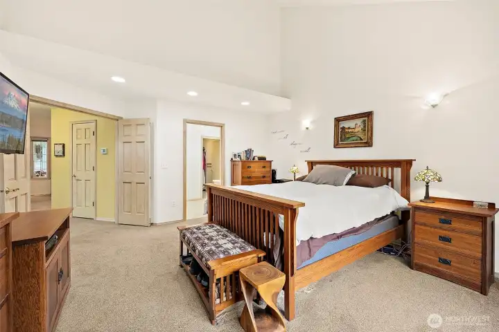 Large Primary Bedroom with ensuite Bath