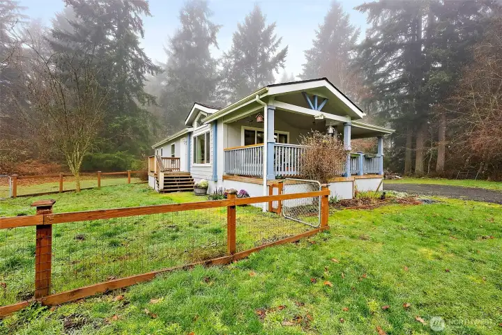 ADU with dedicated fenced yard