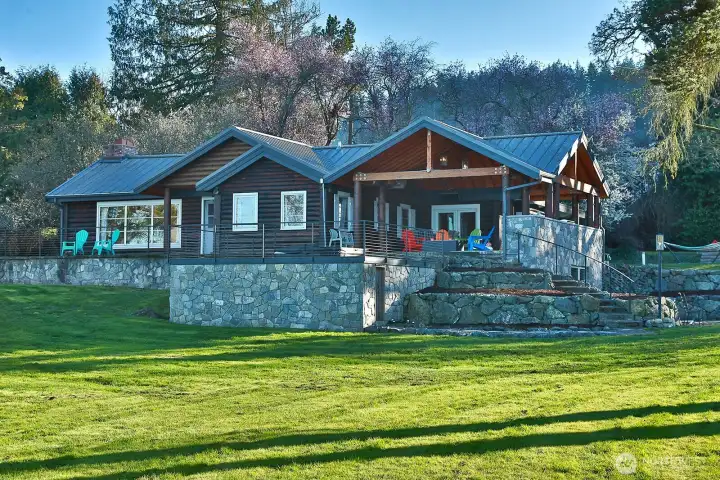 Expansive lawns invite play, relaxation, and connection with nature.