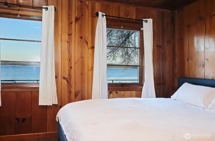 A peaceful main-level bedroom retreat.