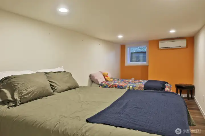 Additional lower level bedroom.